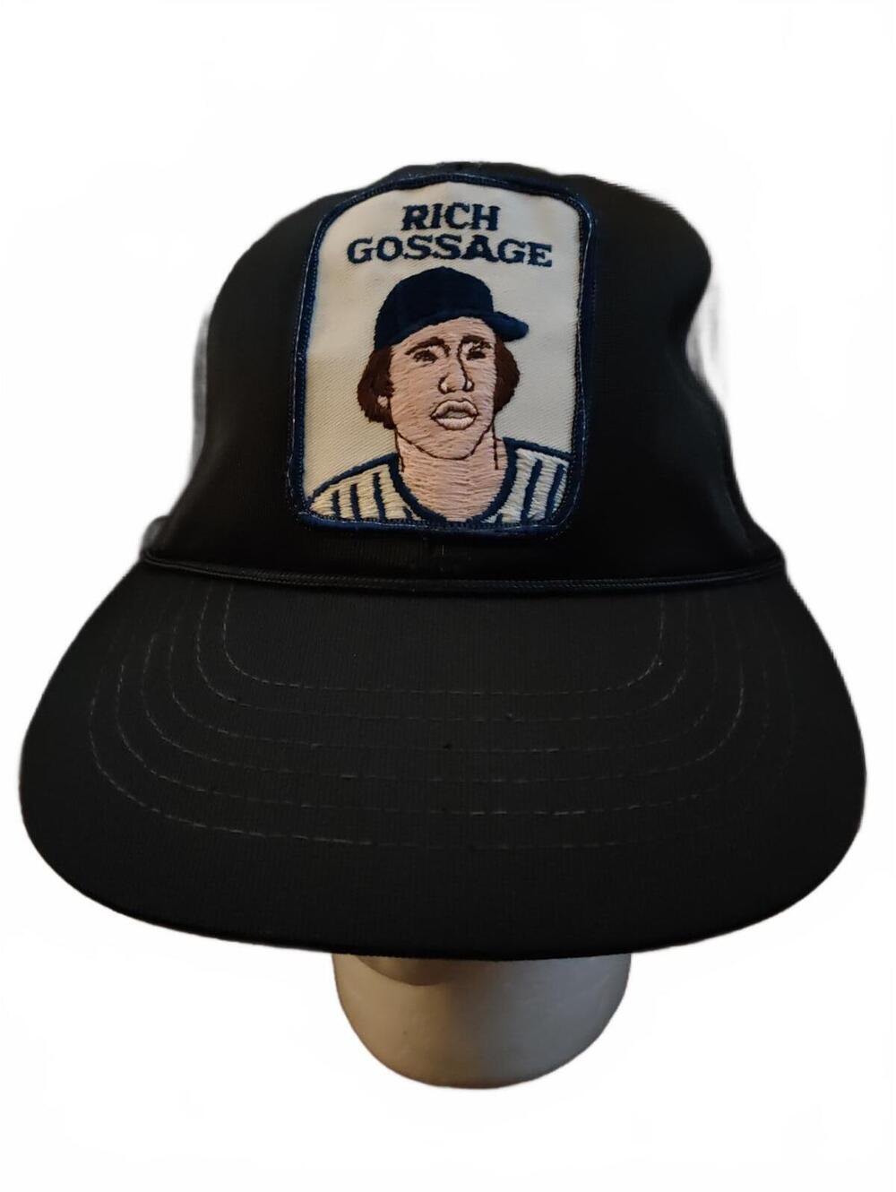 Rich "Goose" Gossage - VINTAGE Snapback Trucker Hat USA made - New York Yankees